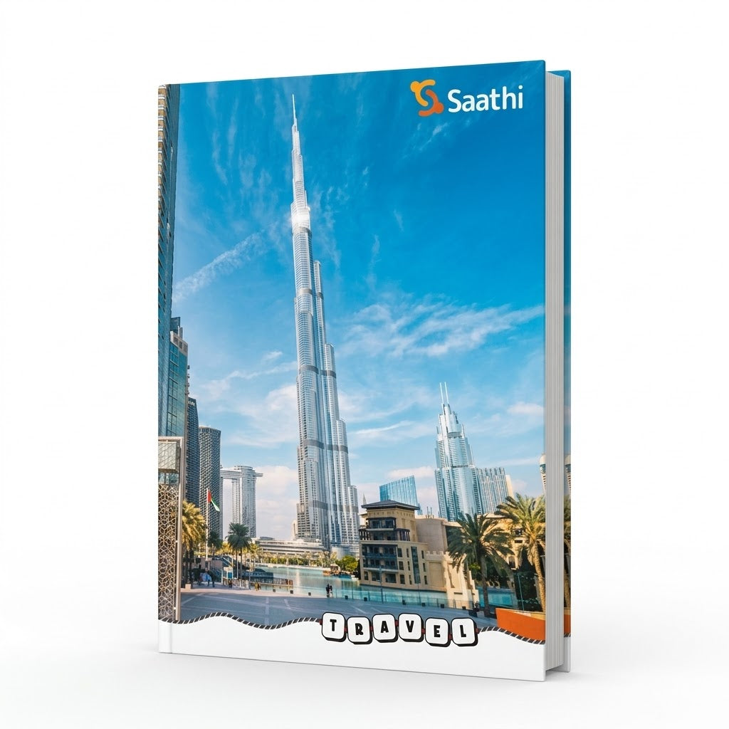Saathi Exercise Notebook A4 Size (29.7 × 21 cm) – 288 Pages, Single Line