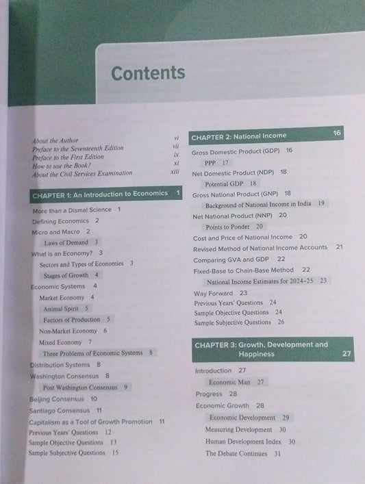 TMH  Indian Economy CourseWare By Ramesh Singh  [English]
