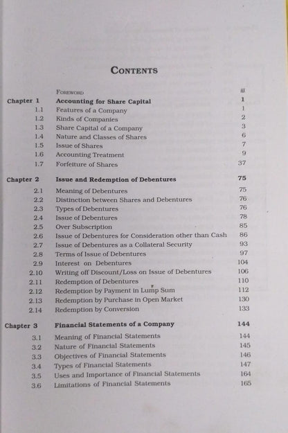 Accountancy Class 12 NCERT | Company Accounts