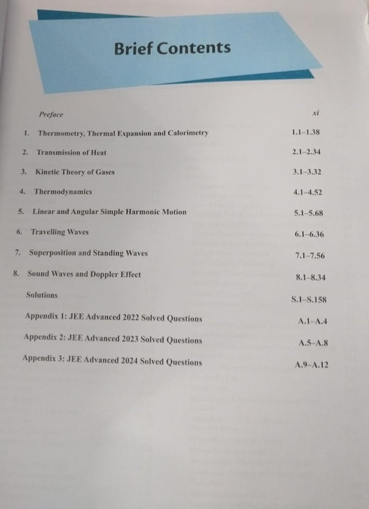 Cengage JEE Advanced Waves & Thermodynamics – B.M. Sharma (3rd Edition) [English]