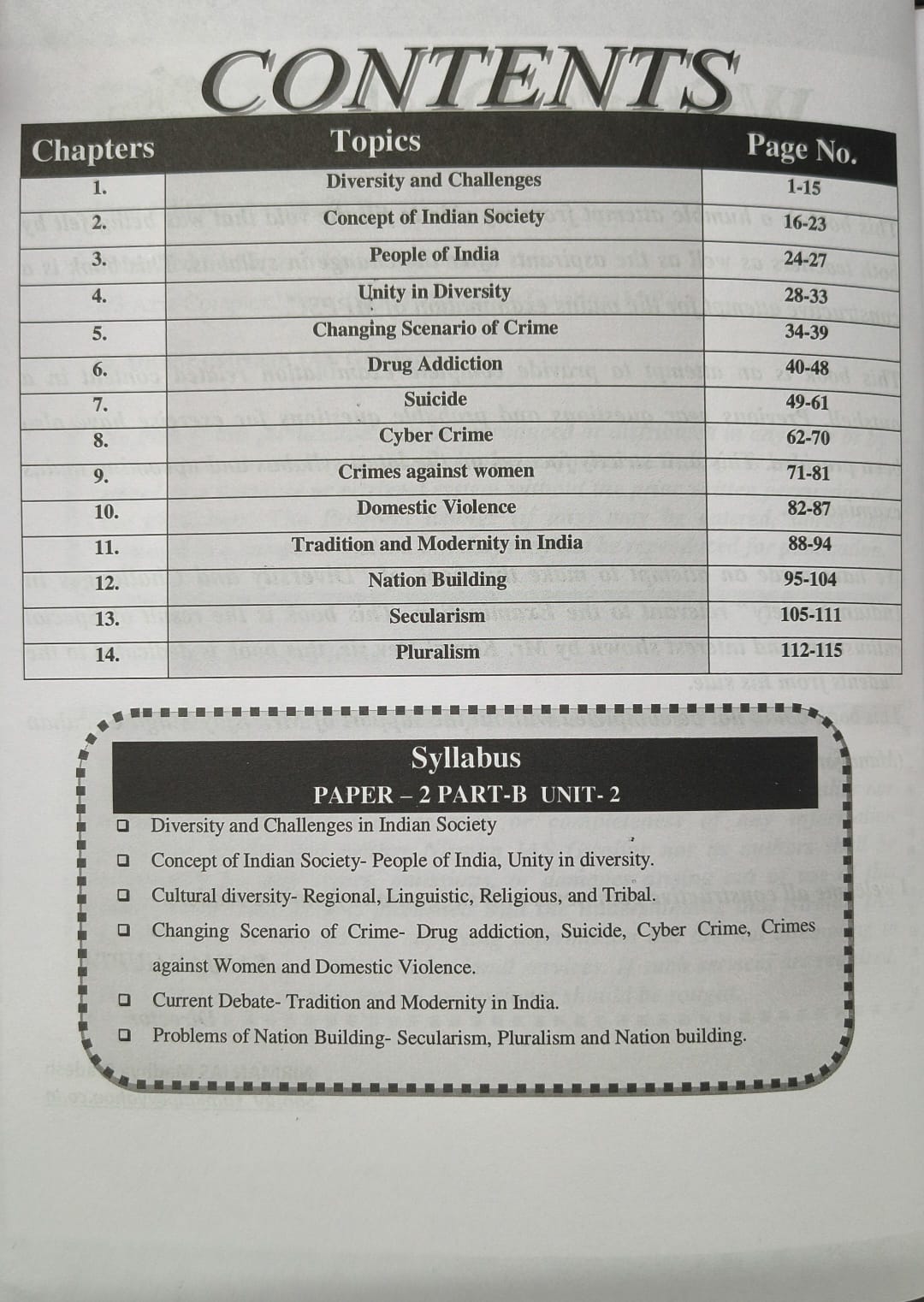 Nirman IAS Diversity & Challenges in Indian Socity MPPSC Mains  paper-2 part-B Unit-2 by Sanjay Gupta(English Medium)