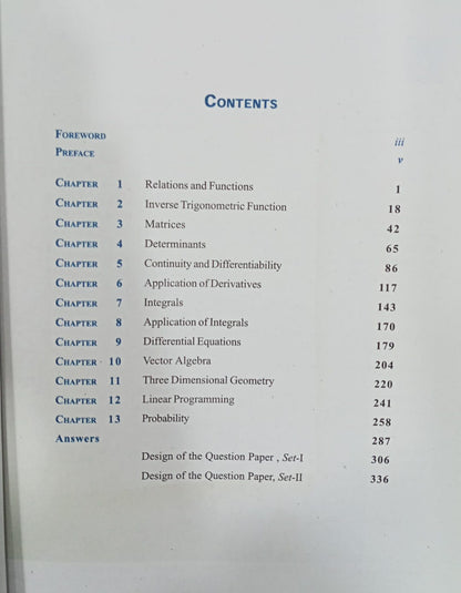 NCERT Mathematics Exemplar Problems – Class 12 (English Medium)
