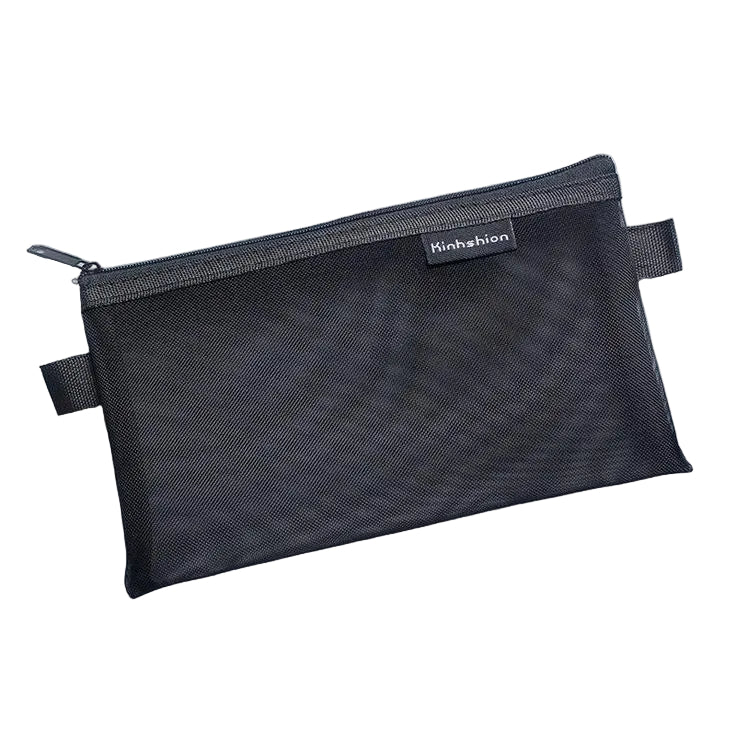 Pen Bag Transparent Large Capacity with Zipper – Spacious Pencil Case