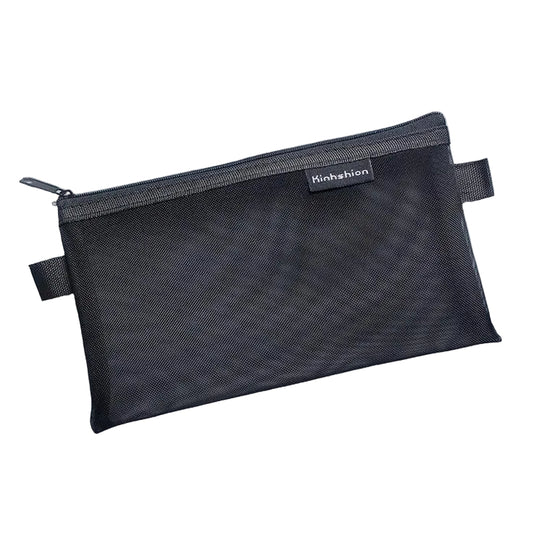 Pen Bag Transparent Large Capacity with Zipper – Spacious Pencil Case