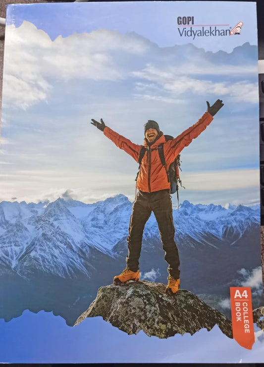 Gopi Vidyalekhan A4 Notebook, 388 Pages,