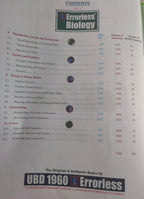 UBD 1960 Errorless Biology NEET Volume 1 & 2 2026 [English]