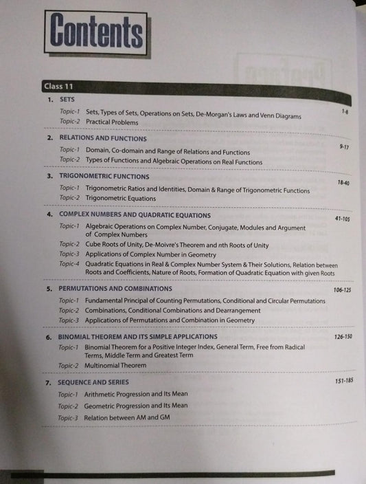 Arihant JEE Main Mathematics 24 Years – Chapterwise & Topicwise Solved Papers [English]