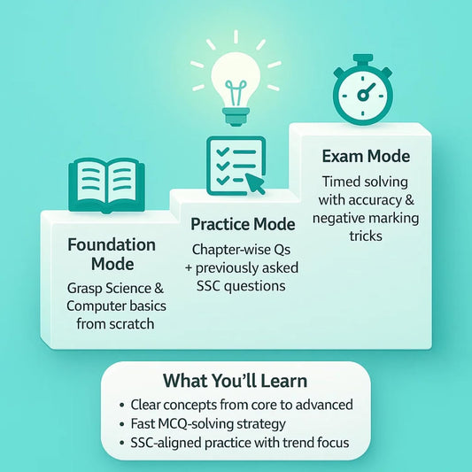 Drishti IAS SSC Samanya Vigyan Evam Computer | Hindi Medium |