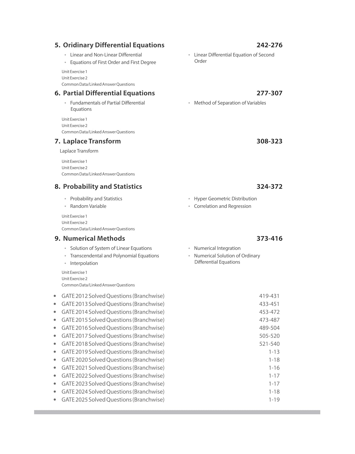 Arihant GATE Engineering Mathematics Chapterwise Previous Years’ Solved Papers By-Abhinav Goel, Suraj Singh ( English)