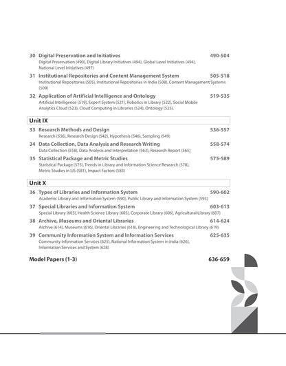 Arihant NTA UGC NET/JRF/SET Paper 2 | Library & Information Science | English Medium