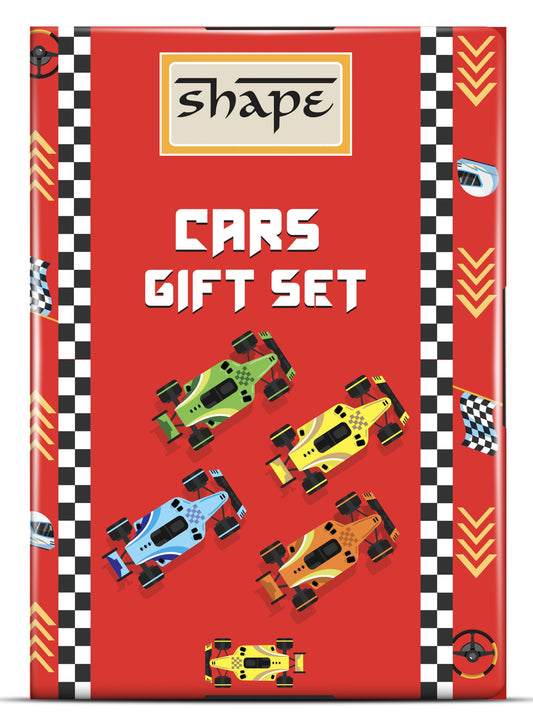Shape Cars Gift Set for Kids