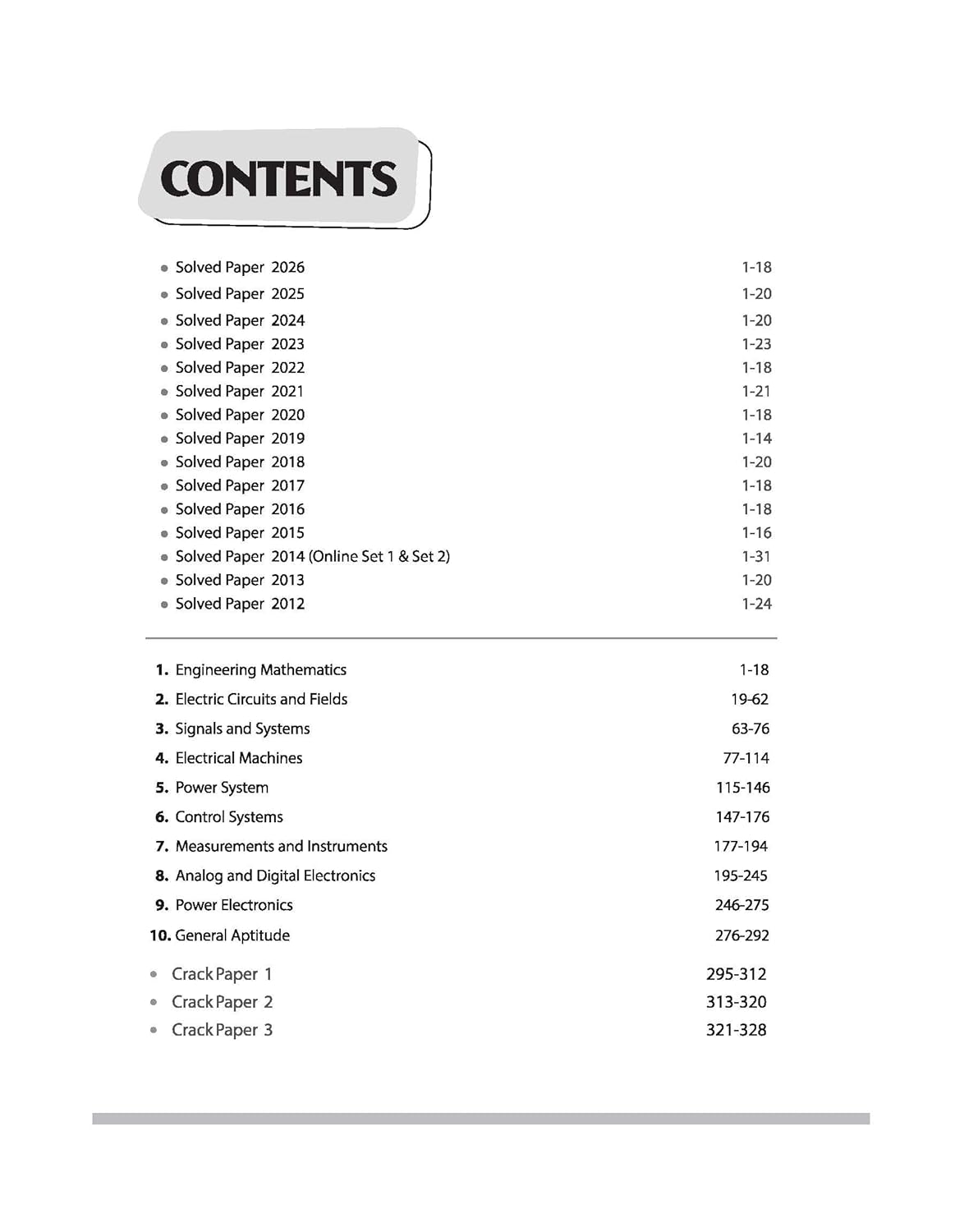 Arihant GATE Electrical Engineering Chapterwise Previous Years’ Solved Papers (2026-2000) By Manish Purbey | (English Medium)