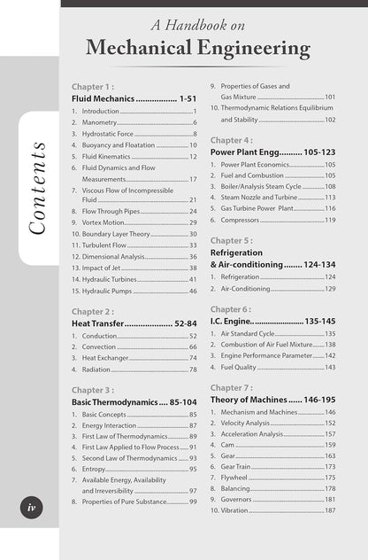 Made Easy – A Handbook on Mechanical Engineering (6th Edition) English Medium