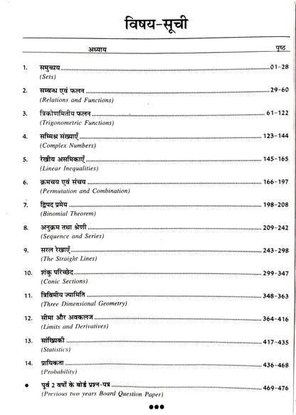 Nutan Ganit - Class 11 (Hindi Medium)