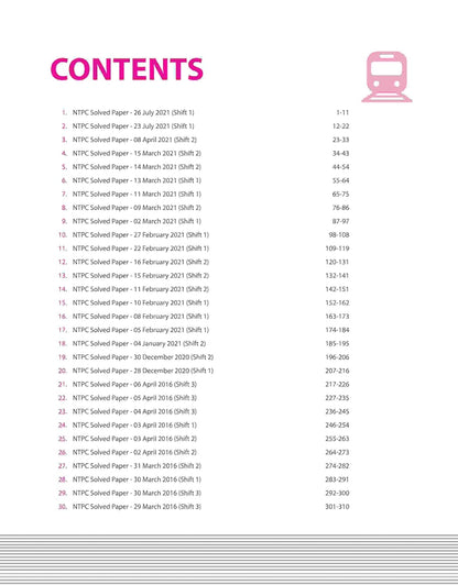 Arihant RRBs NTPC Book 30 Solved Papers(English Medium)