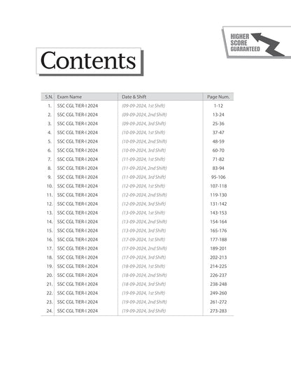 Arihant SSC CGL Tier 1 2025 | 36 Solved Papers + 3,600 TCS MCQs (English)