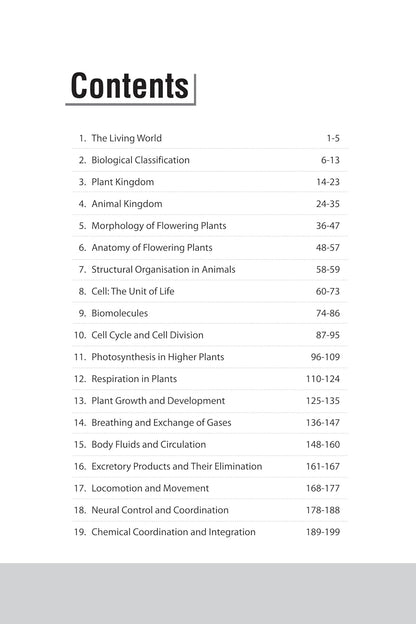 Arihant NCERT Solutions Biology Class 11 | Chapterwise Latest Edition | English Medium