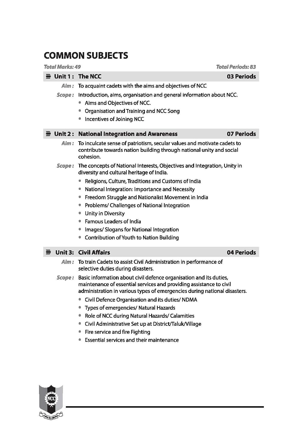 Arihant – NCC Handbook Complete Guide for A,B & C Certificates [English Medium]