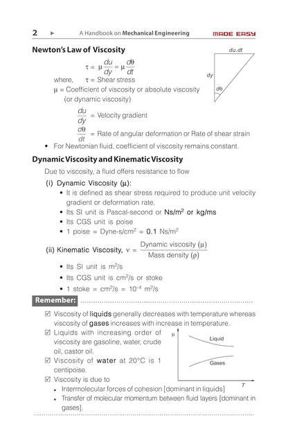 Made Easy – A Handbook on Mechanical Engineering (6th Edition) English Medium