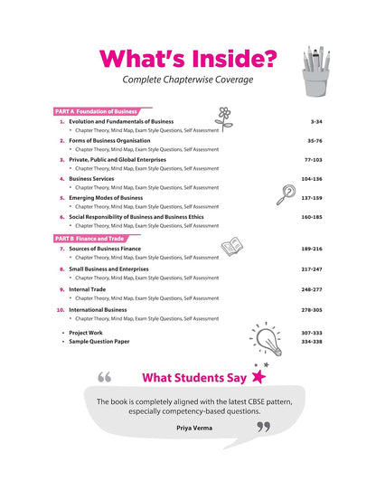 Arihant All in One Business Studies Class 11  2026-27  [English Medium]