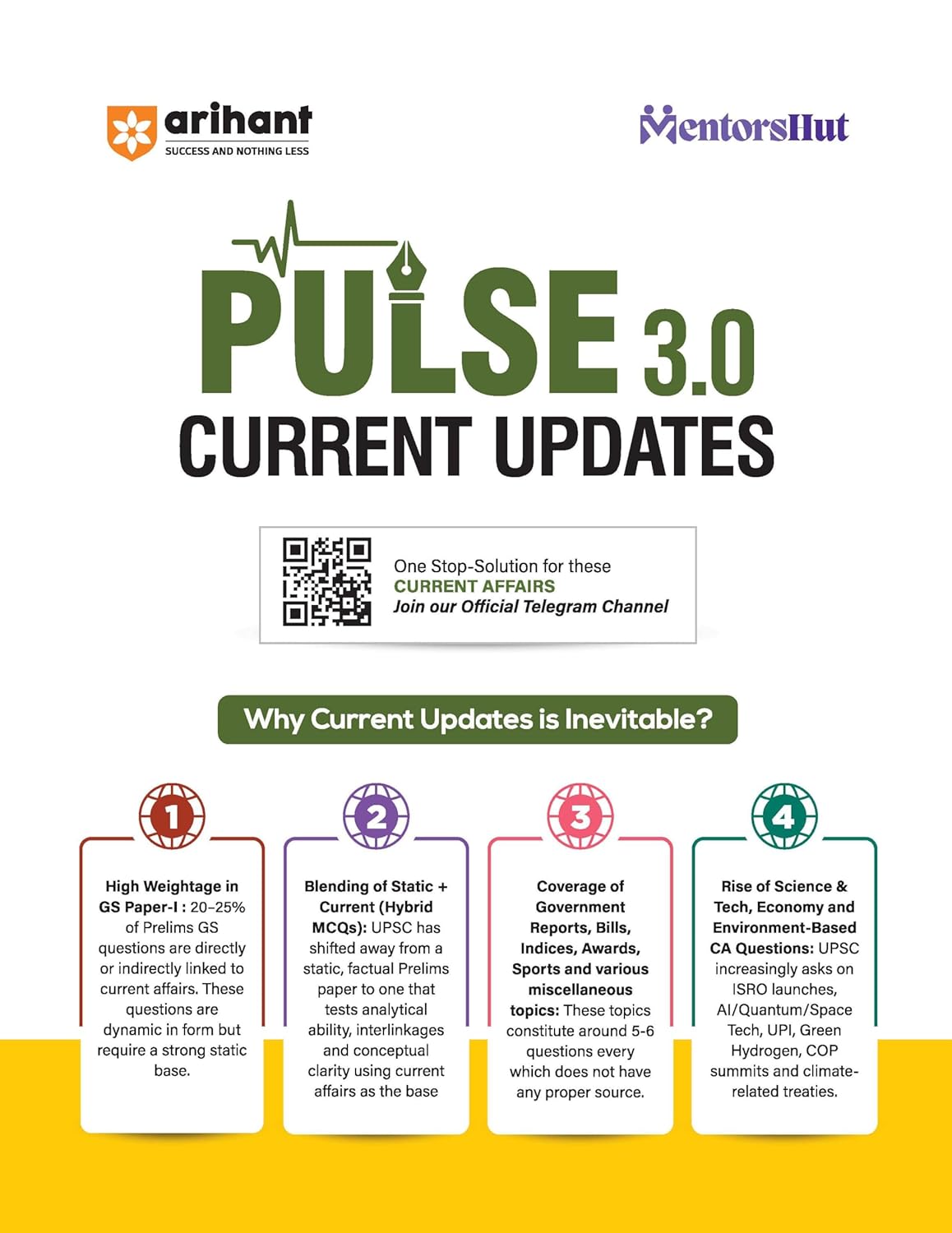 Arihant PULSE 3.0 UPSC Prelims 2026 Handwritten Notes – Conceptual Geography | English Medium