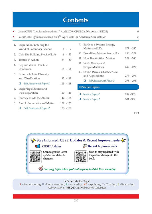Oswaal Class 9 Science Exploration CBSE Question Bank | Chapter-wise & Topic-wise Solved Papers (2027 Exam) (English Medium)
