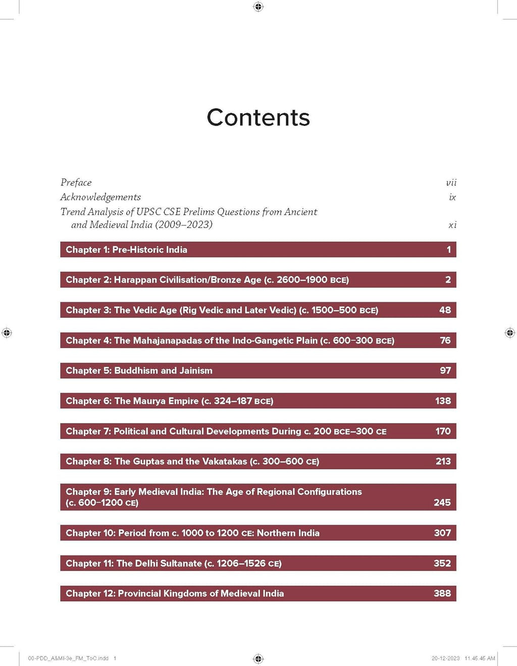 TMH - Ancient and Medieval India By Poonam Dalal Dahiya (3rd Edition) English Medium