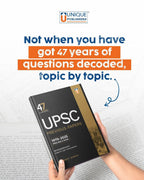 Unique - 47 Years UPSC Previous Year Questions (Prelims & Mains) by Pavneet Singh | English Medium