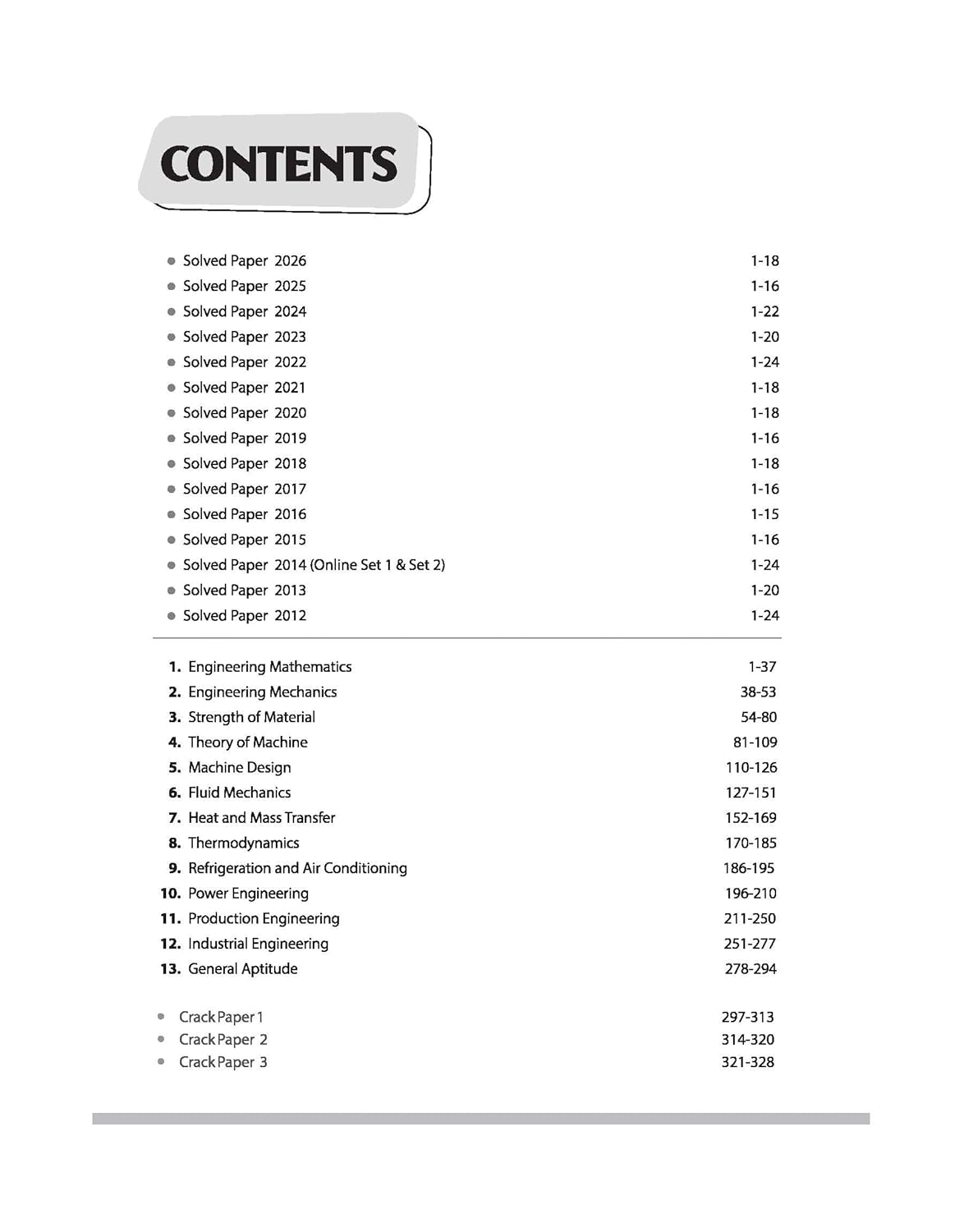 Arihant GATE Mechanical Engineering Chapterwise Previous Years' Solved Papers (2000–2026) By Lalit Jain (English Medium)