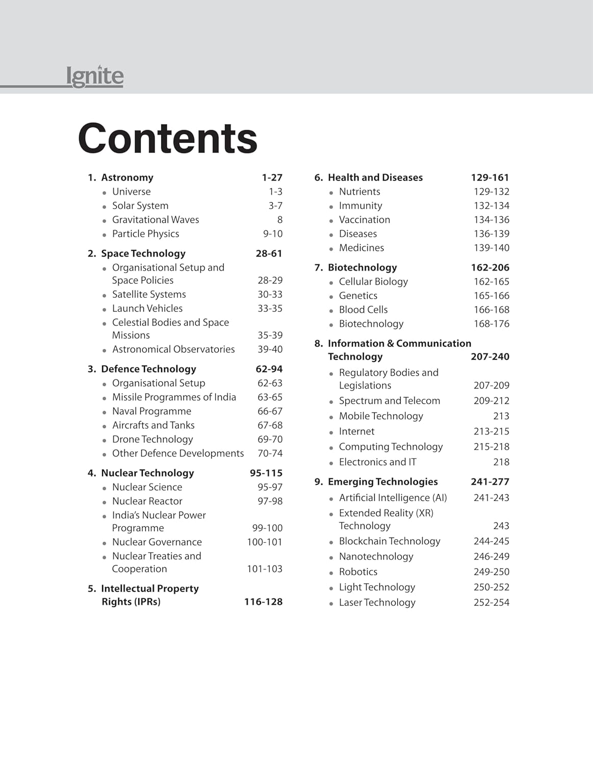 Arihant Ignite Science and Technology Topicwise MCQs Pre (English Medium)