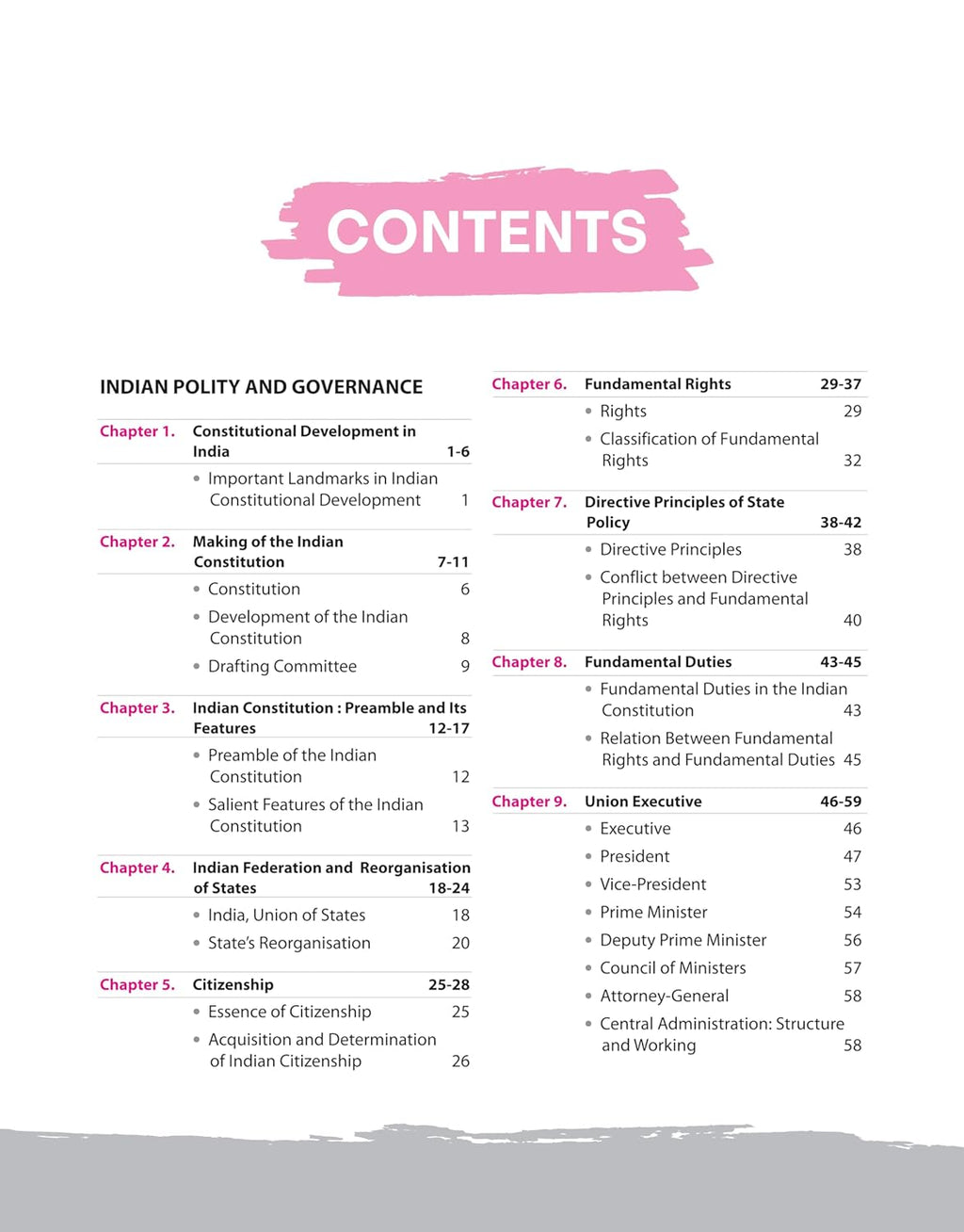 Arihant NCERT Notes Indian Polity & Governance Class 6–12 (Old + New) 2nd Edition (English Medium)