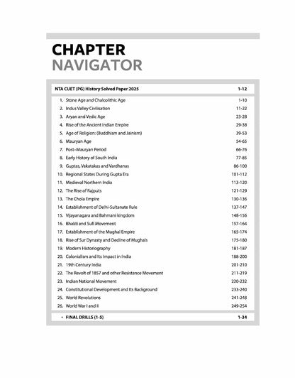 Arihant CUET PG 2026 History | English Medium