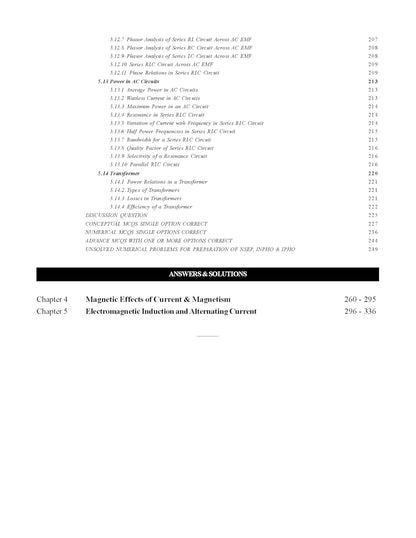 Physics Galaxy - (Vol 3B) Magnetism, EMI & Alternating Current (3 Edition) by Ashish Arora (English Medium)