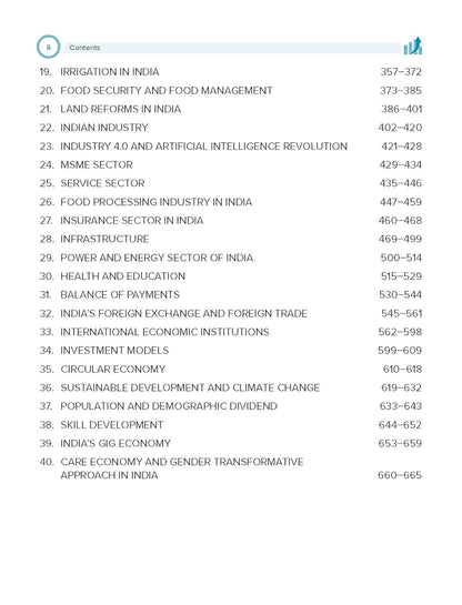 TMH Indian Economy Courseware 7th Edition 2026-27 by Nitin Singhania (English Medium)