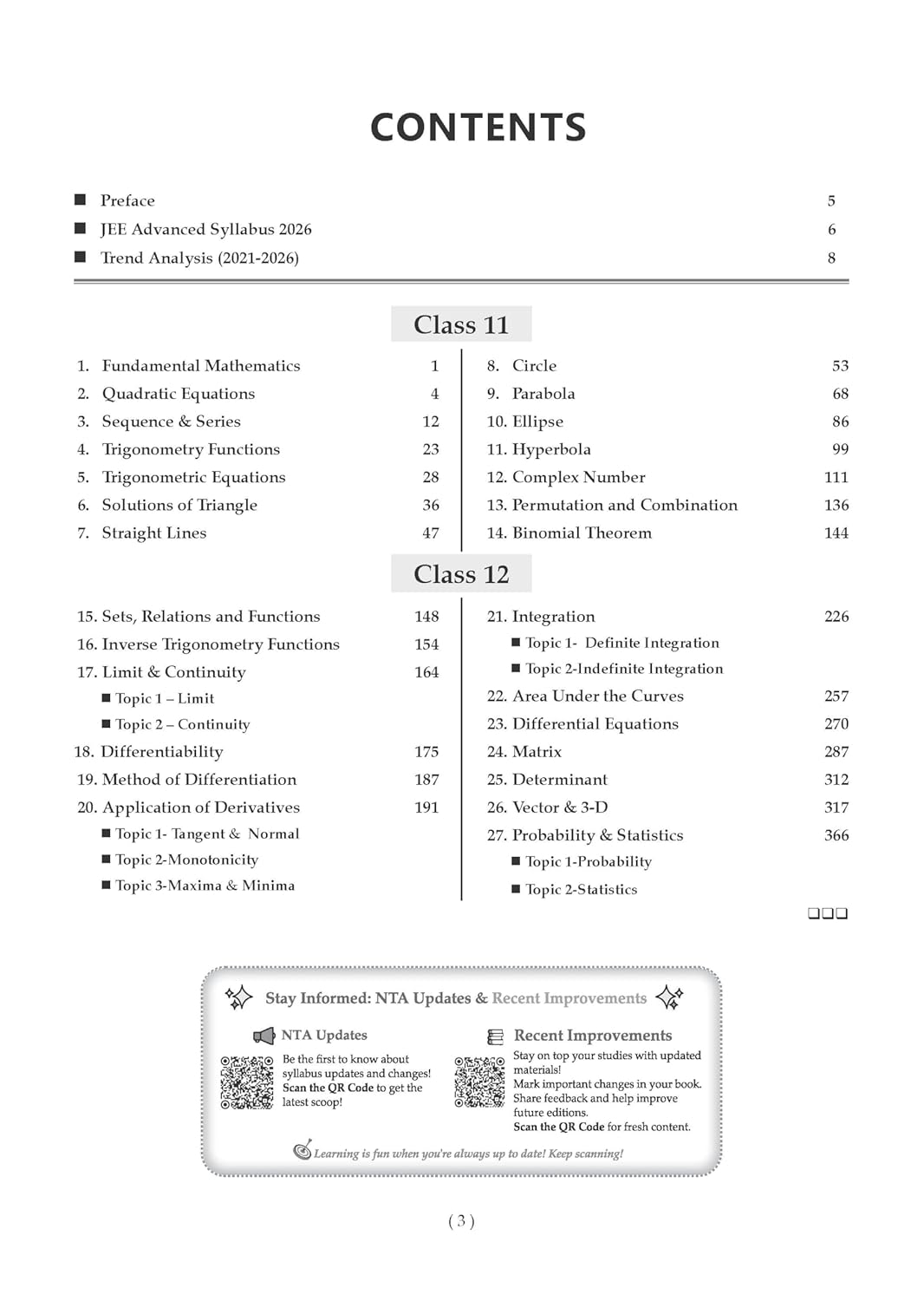 Oswaal JEE Advanced Mathematics Chapter-wise 21 Previous Years' Solved Papers 2006–2026 By Manoj Chauhan Sir (English Medium)