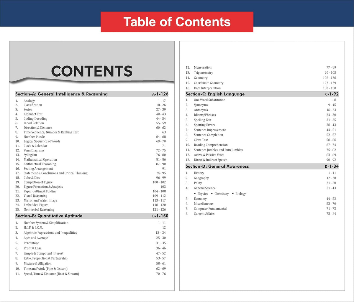 Disha 33 Topic Wise SSC CGL Tier 1 Previous Year Solved Papers (2010-2025) 2nd Edition (English Medium)