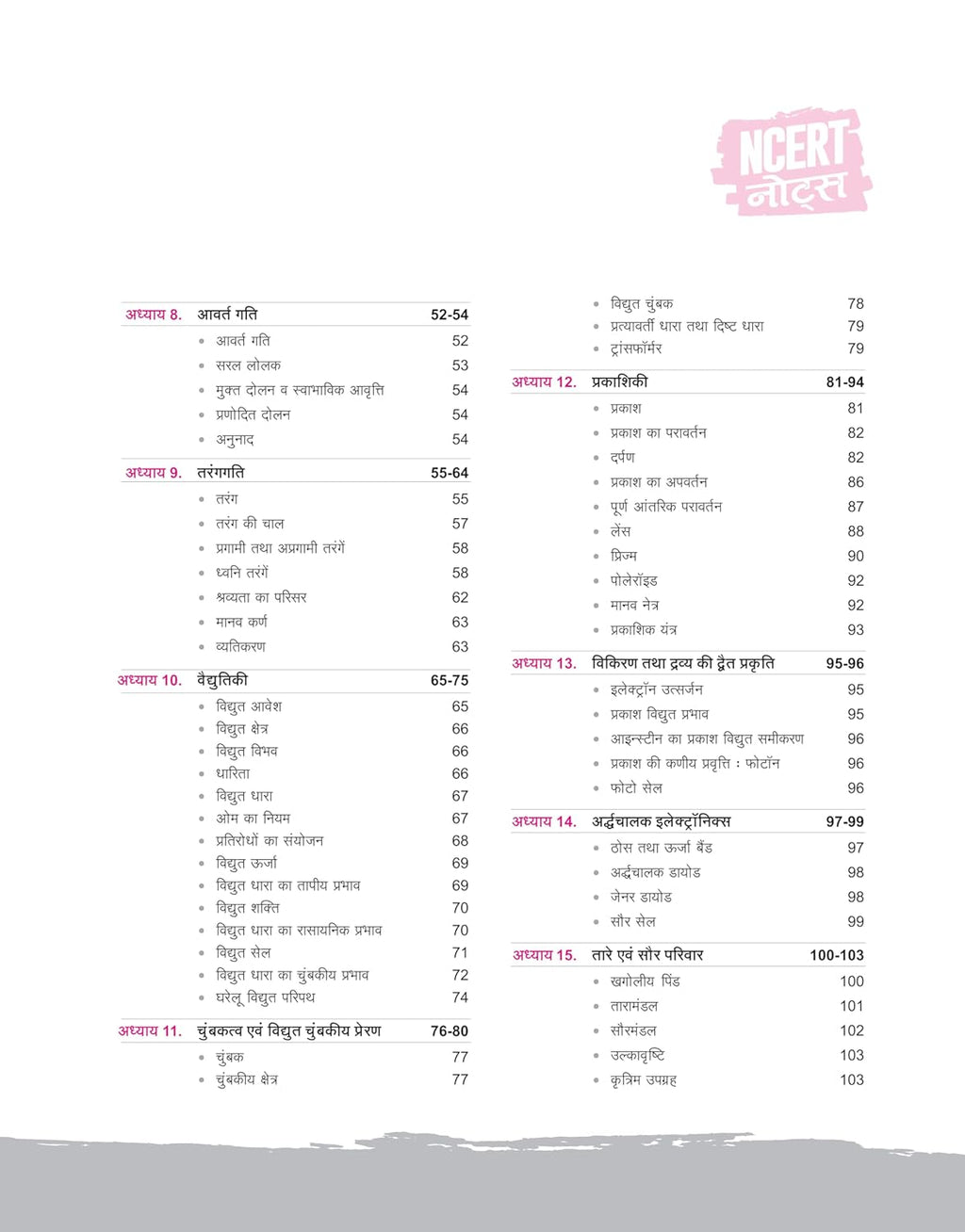 Arihant NCERT Notes Samanya Vigyan for Class 6-12 (Old + New) 2nd Edition | Hindi Medium