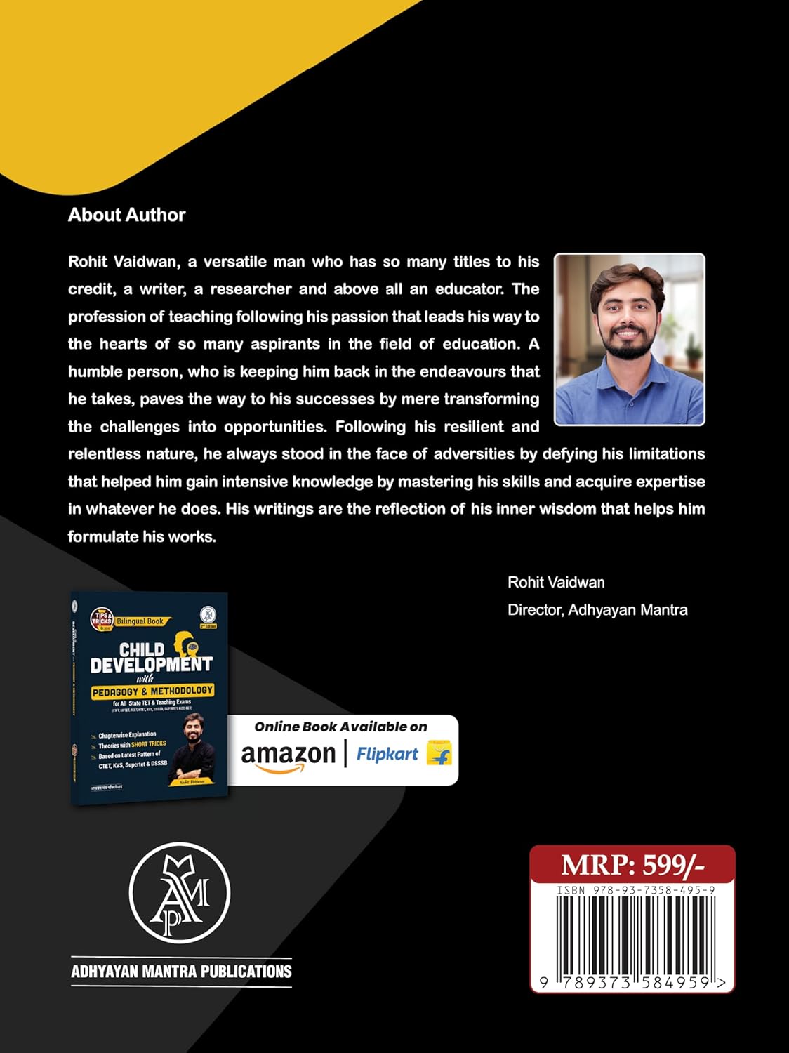 Adhyayan Mantra NIOS DSSSB Summary Book by Rohit Vaidwan (2nd Edition) Latest Exam Pattern (Bilingual)