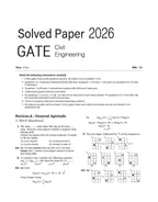 Arihant - GATE Civil Engineering by Ajay Kumar Chapterwise Solved Papers (2000–2026) | (English Medium)