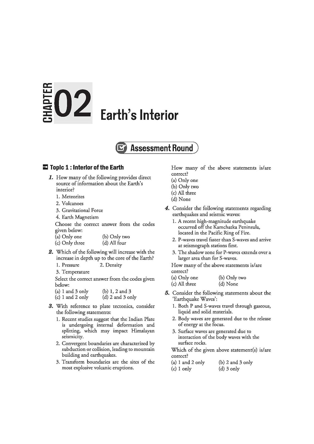 Arihant - Ignite Topicwise Physical & Indian Geography (1000+MCQs with Explanations) English Medium