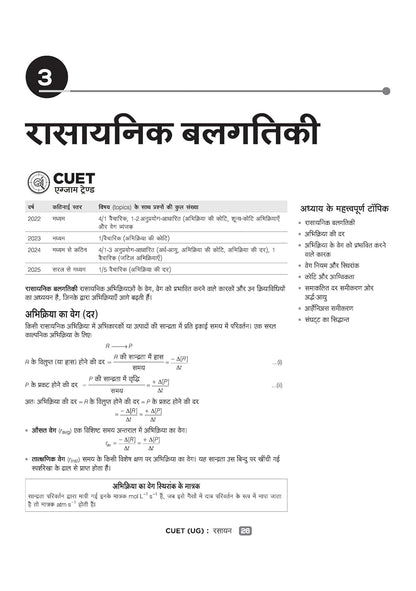 Arihant CUET UG 2026 Chemistry (Rasayan) Chapterwise Notes & Question Bank | Hindi Medium