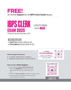 Arihant IBPS CSA / Clerk Cracker 2025 – Prelims & Mains(3000+ MCQs) English Medium