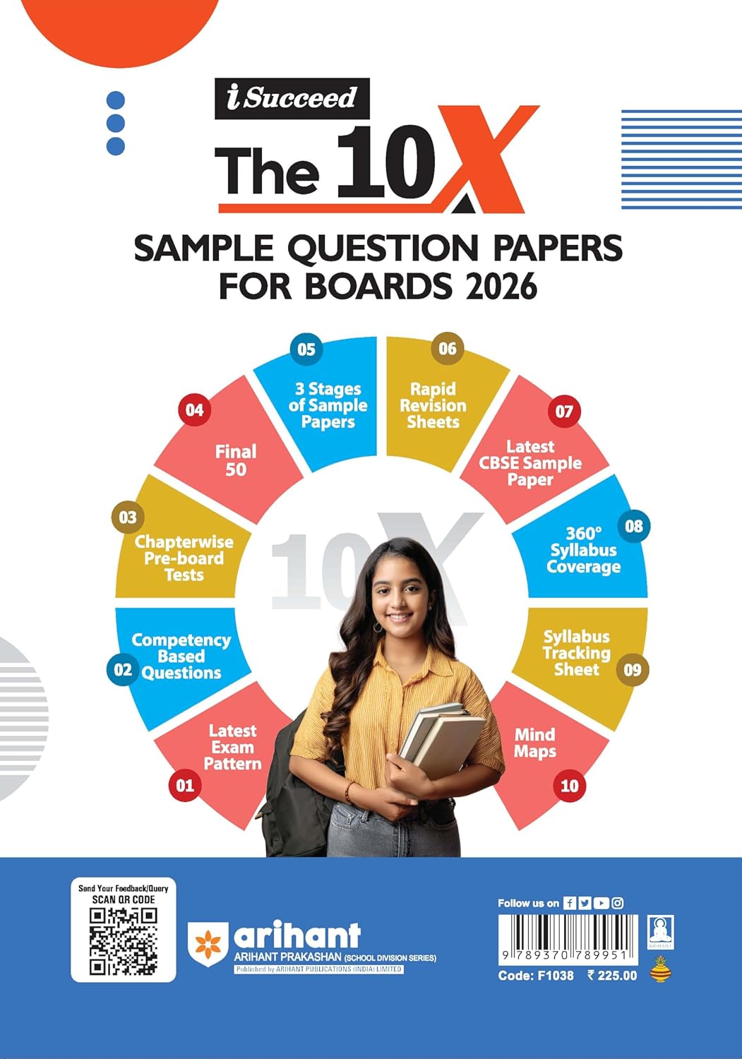 Arihant CBSE 10 Sample Question Papers Computer Applications Class-10 (English)