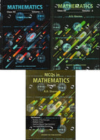 Dhanpat Rai Maths -( Vol 1 + Vol 2 + MCQ BOOK – set Set of 3 Books) Class 12 By R.D Sharma (English Medium)