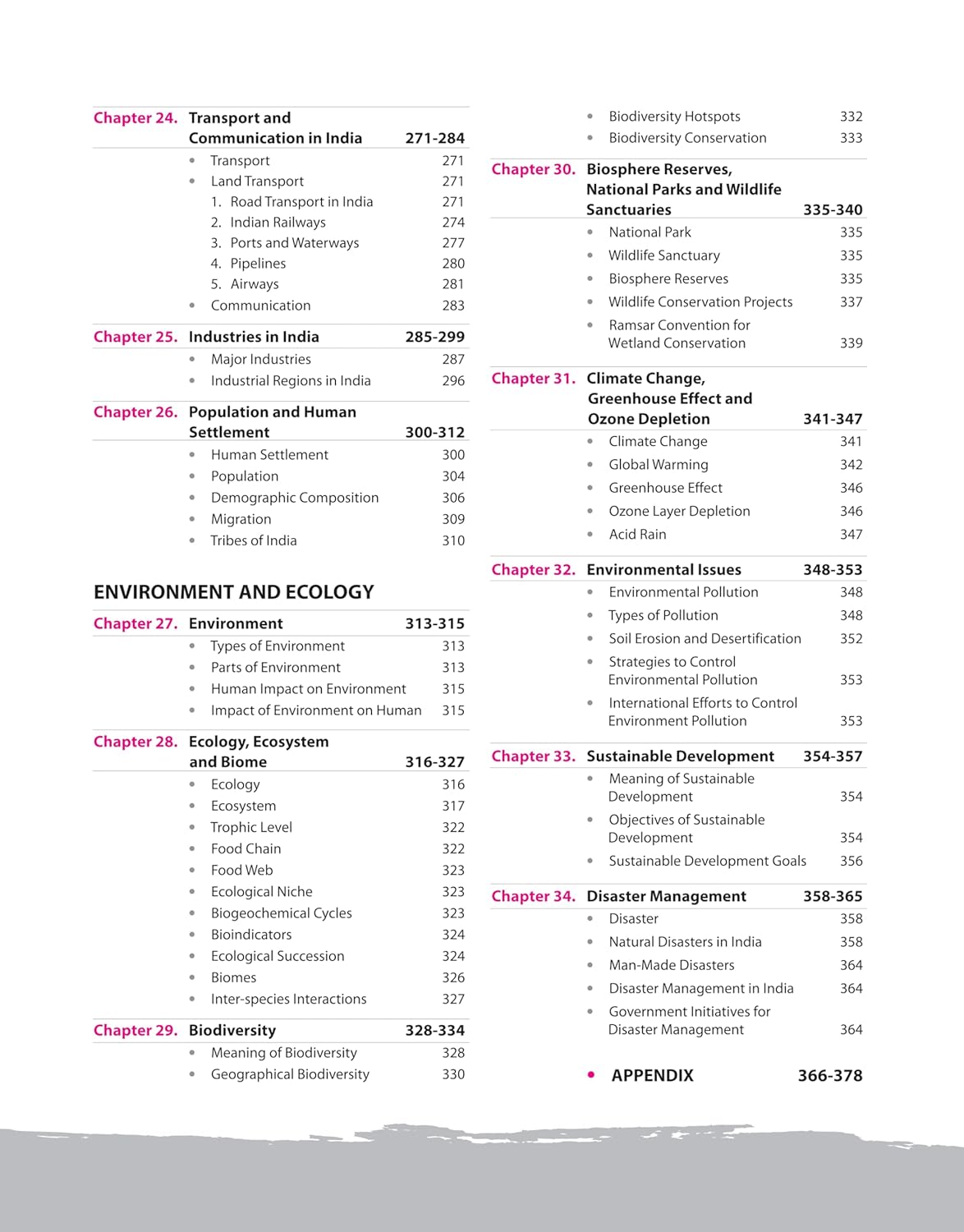 Arihant NCERT Notes India & World Geography Class 6–12(Old+New)2nd Edition(English Medium)