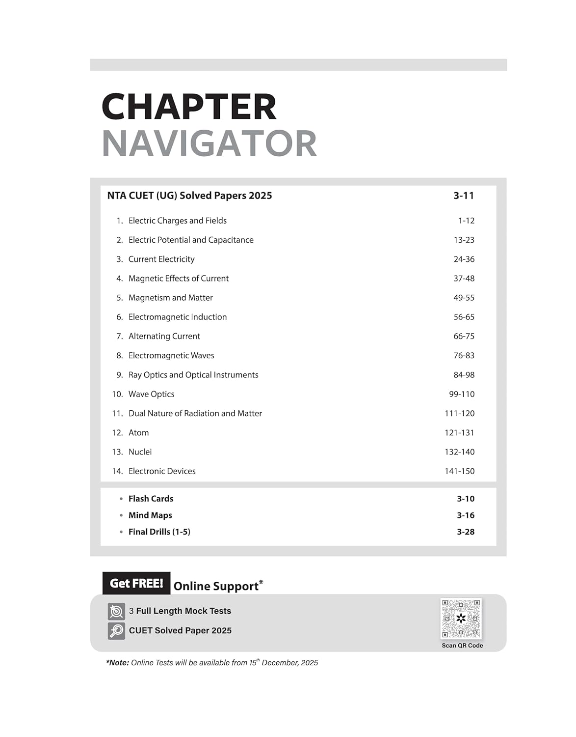 Arihant CUET UG 2026 Physics | Chapterwise Notes & Question Bank | English Medium