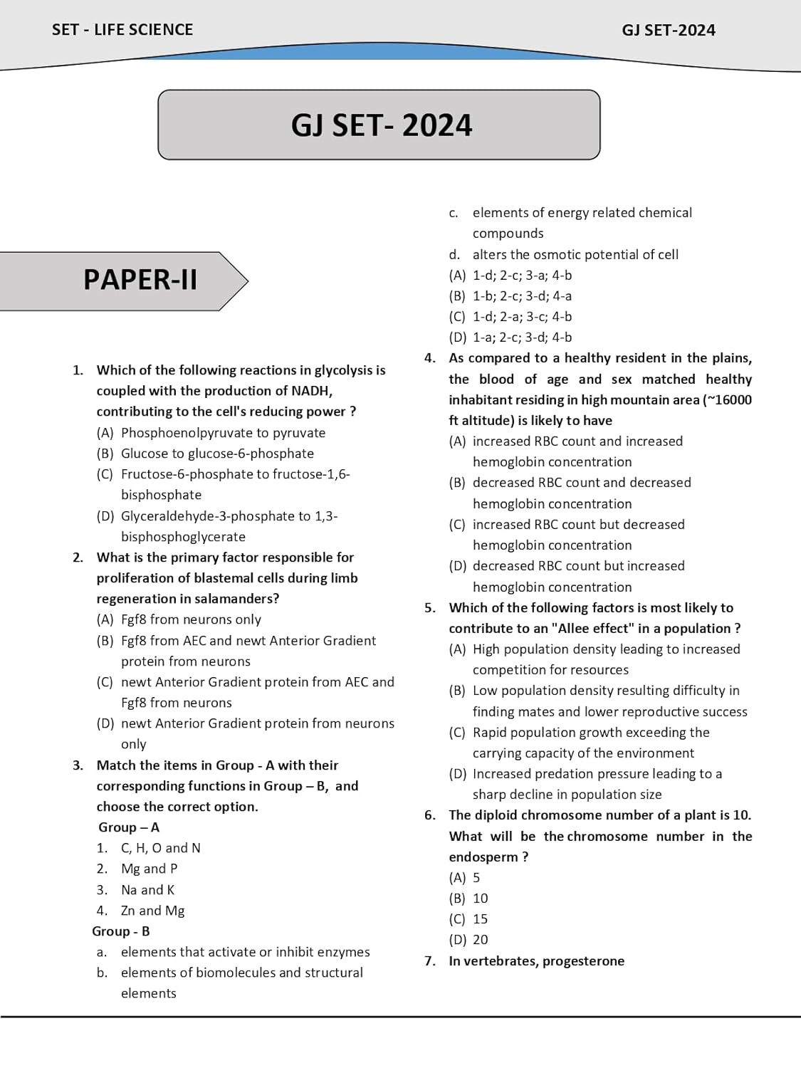 Pardo - SET Life Science 2026 Previous Year Solved Papers (2022–2011) 2nd Edition | English Medium