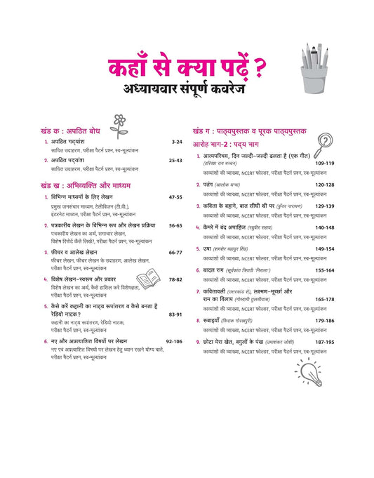 Arihant All in One Hindi Kendrik Class 12 for CBSE Exams 2026 -27| Revised Edition (E)