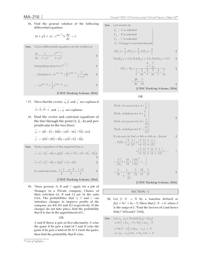 Oswaal CBSE (Class-12) 10 Years Solved Papers (2016–2025) Set of English, Physics, Chemistry & Mathematics 2026[English]