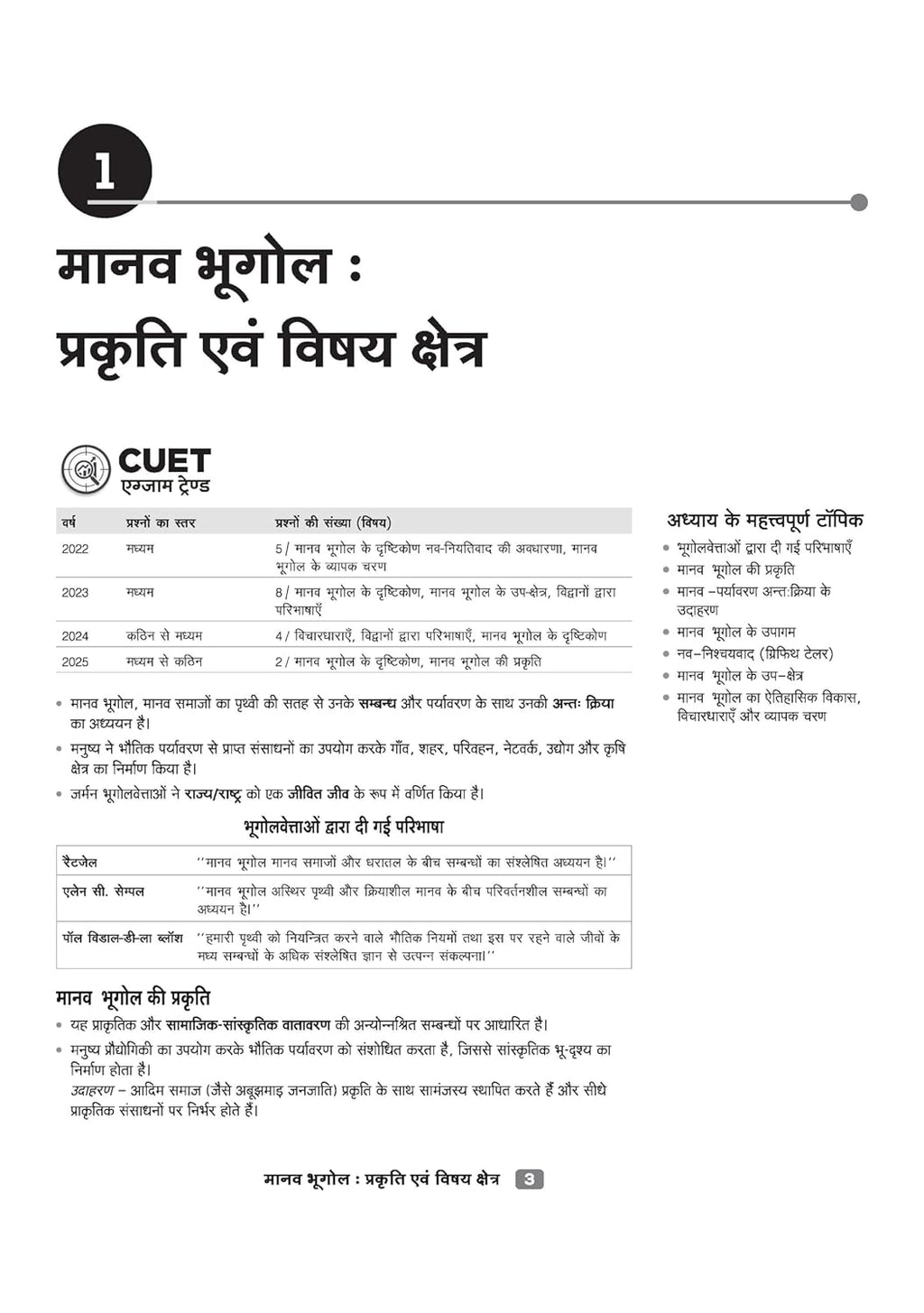 Arihant CUET UG 2026 Geography (Bhugol) Chapterwise Notes & Question Bank | Hindi Medium